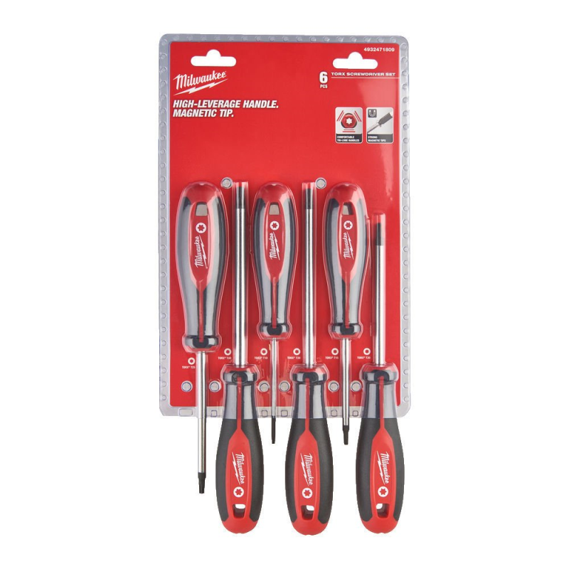 GIRAVITI MILWAUKEE SET 6 PEZZI TORX-4932471809