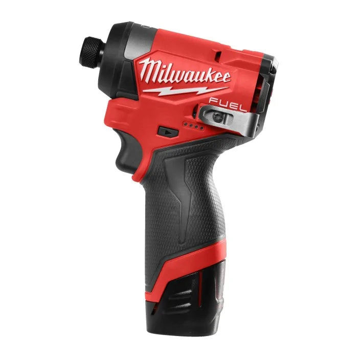 M12 FID2-202X - Avvitatore a impulsi compatto 12 Volt 1/4" 2,0Ah Tecnologia FUEL valigetta HeavyDuty