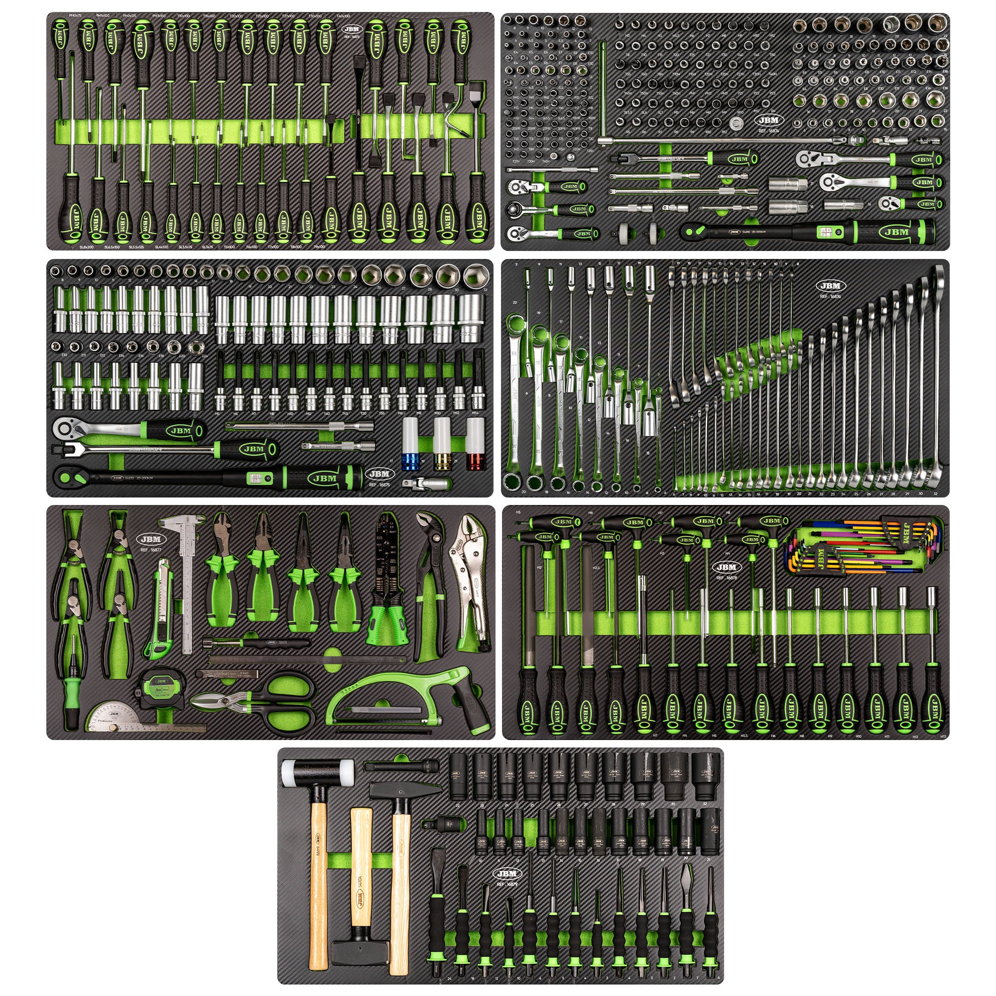 CARRELLO XL A 8 CASSETTI CON ASSORTIMENTO DI 468 PEZZI | 54688 [BLACK WEEK]