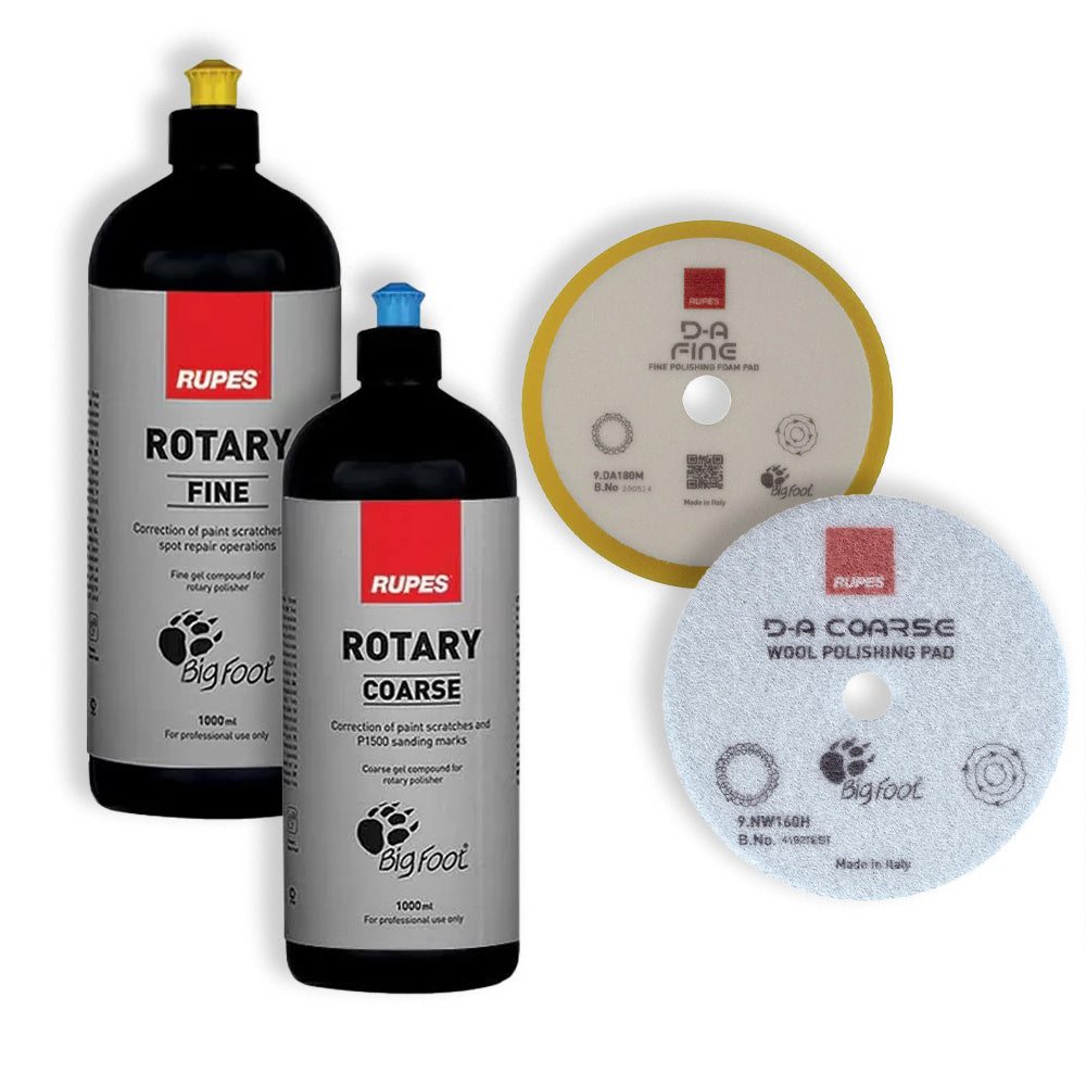 PASTA LUCIDANTE GROSSA + PASTA LUCIDANTE FINE + 2 TAMPONI | RUPES [BLACK WEEK]